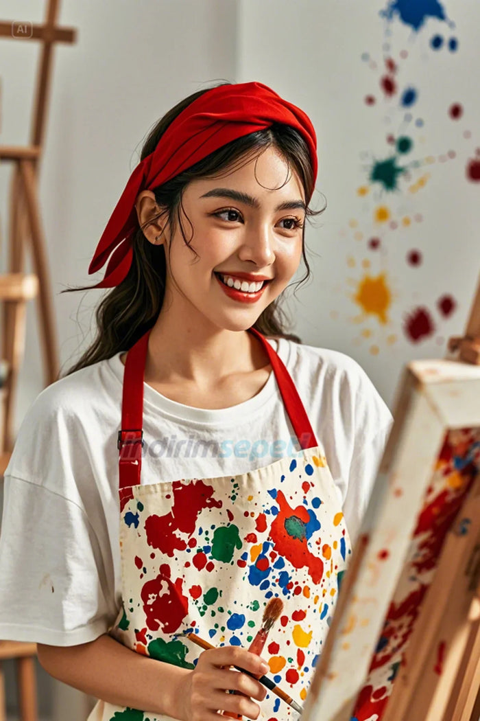 Kırmızı %100 Pamuklu Kumaş Fular Bandana 23 Nisan 29 Ekim 19 Mayıs - Indirimsepeti