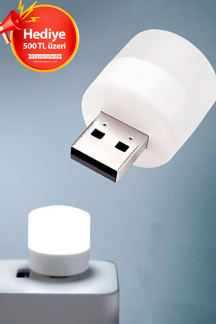 Mini Taşınabilir Usb Led Lamba 5v 1.2w Parlak Okuma Lambası Gece Lambası - Indirimsepeti