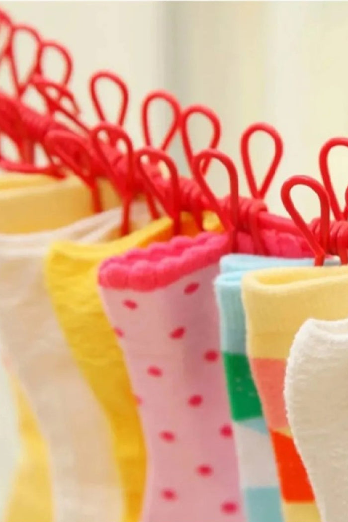 Taşınabilir Elastik Mandallı Çamaşır Ipi - Indirimsepeti