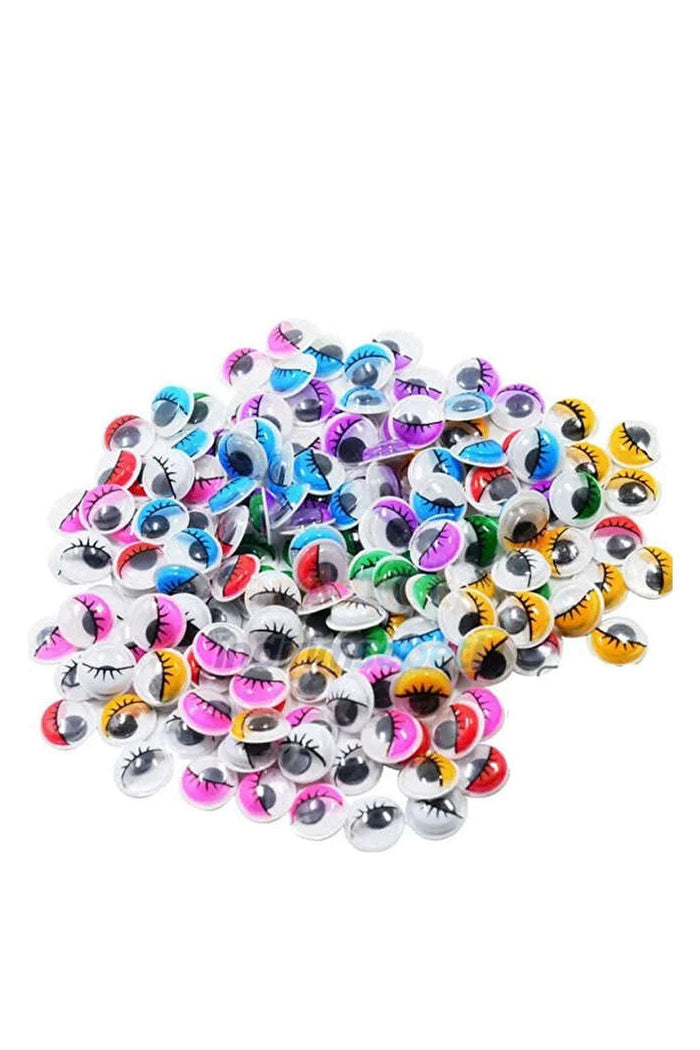 Oynar Göz Renkli Kirpikli 50 li googoowiggly Gözler Aksesuar - Indirimsepeti