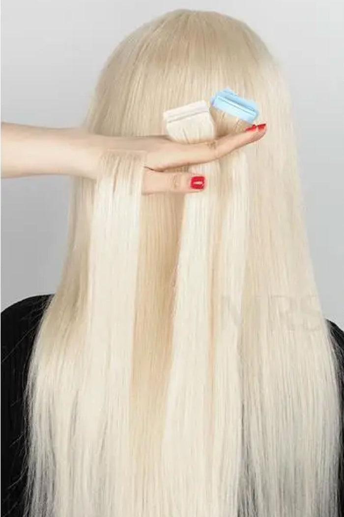 Çıtçıtlı Yapay Sentetik Saç 50 cm Uzun Klip Tek Postiş Düz Renkli Saç Ekleme 1 Adet - Indirimsepeti