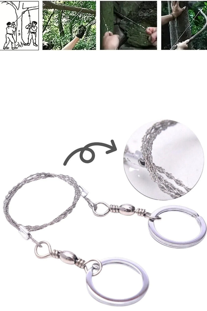 Karavanda ,kampda Taşınabilir Mini Zincir Cep Testeresi Dişli Tel Ahşap Plastik Metal Kesici - Indirimsepeti