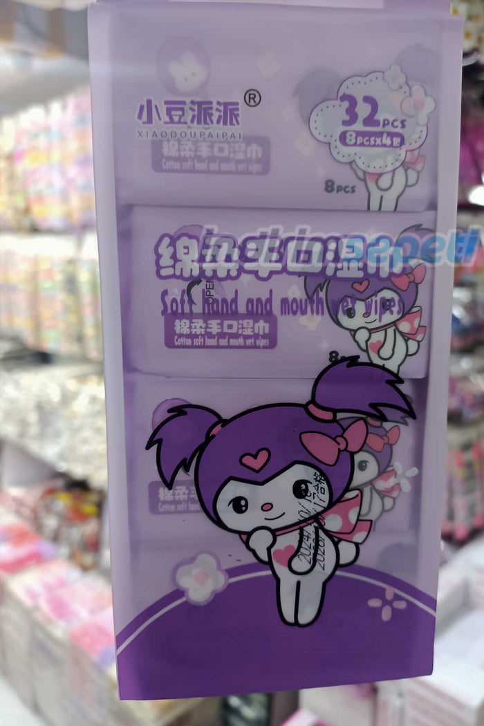 32 Adet Islak Mendil Çocuk Bebek Yumuşak Mendil Makyaj Mendili Temizleme - Indirimsepeti