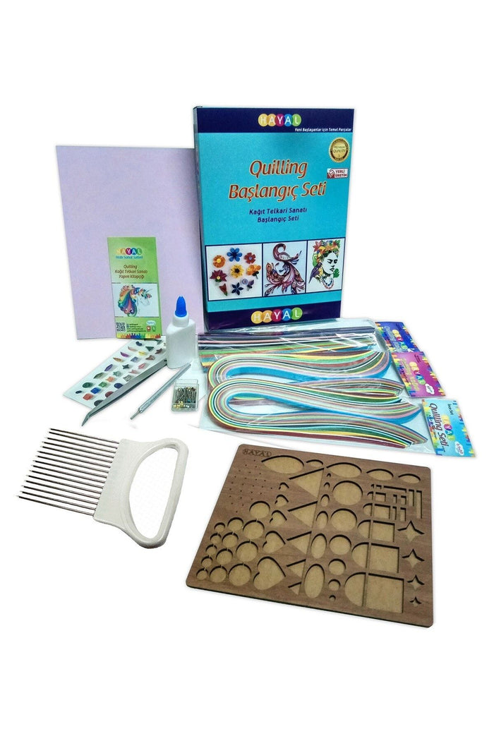Quilling Başlangıç Seti - Set No:3 - Kağıt Telkari Sanatı - Indirimsepeti