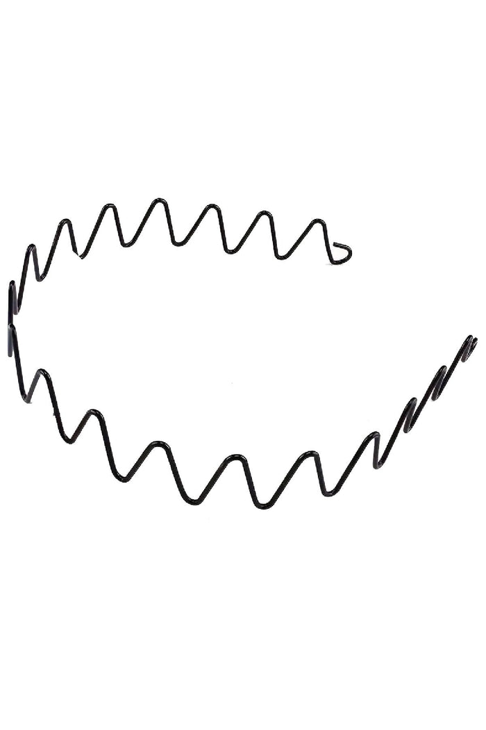 Sporcu Metal Saç Taç ince Zikzak Görünmez, Spor ve Günlük Kullanım Çok Yönlü Saç Aksesuarı - Indirimsepeti