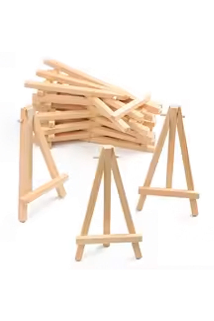 Mini Masaüstü Şövale 15 cm Ahşap,üç Ayaklı,resim Şövalesi,ressam Sanatsal Malzeme - Indirimsepeti