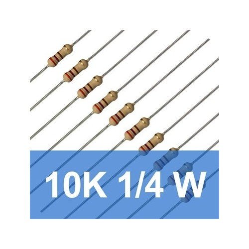 100 Adet 1/4w Direnç Paketi | 10 100 330 420 1k 2k 10k Ohm - Indirimsepeti