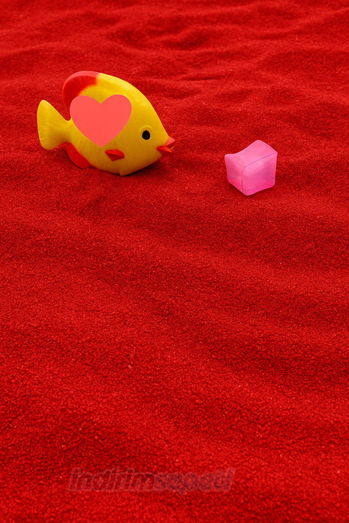 Canlı Kırmızı Kum Boyama Kumu 500 Gr – Toksik İçermez, Tozsuz, Düzgün Taneli, Resim Art, Kum Boyama, Vazo Dolgusu, Masa Süsü