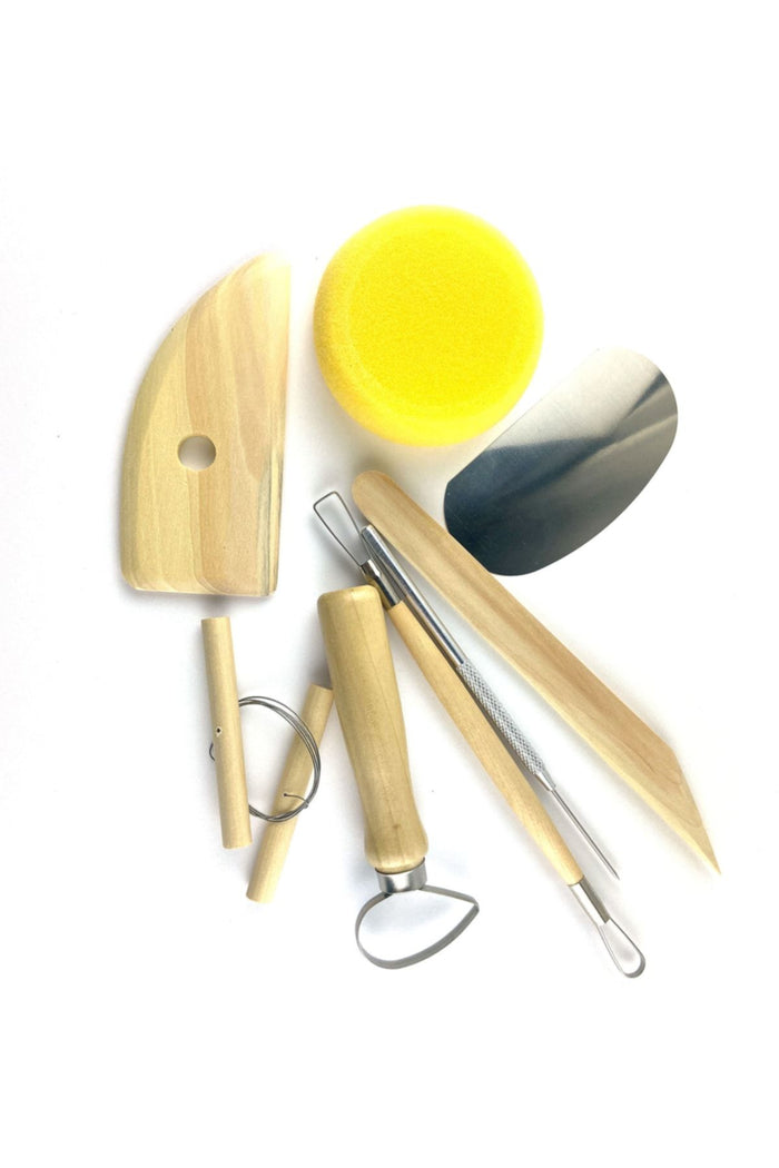 Seramik Heykel Başlangıç Seti 8 Parça - Indirimsepeti