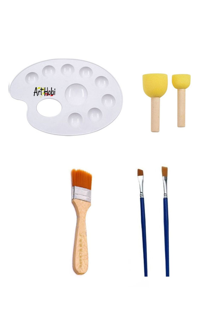 Paleti 2'li Ponpon 2 Adet Kesik Uçlu Fırça Zemin Fırçası - Indirimsepeti