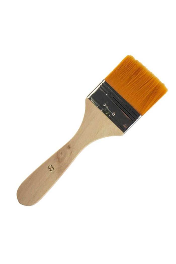 Ekonomik Seri Zemin Fırçası Sarı Sentetik Natürel Saplı No:8 - Indirimsepeti