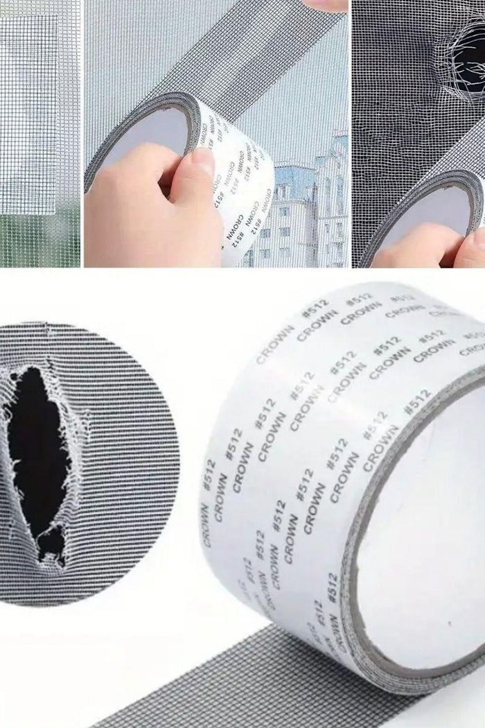 Güçlü Yapışkanlı Pencere Tamir Bandı, Böcek Önleyici Yama Bandı 2 mt x 5 cm - Indirimsepeti