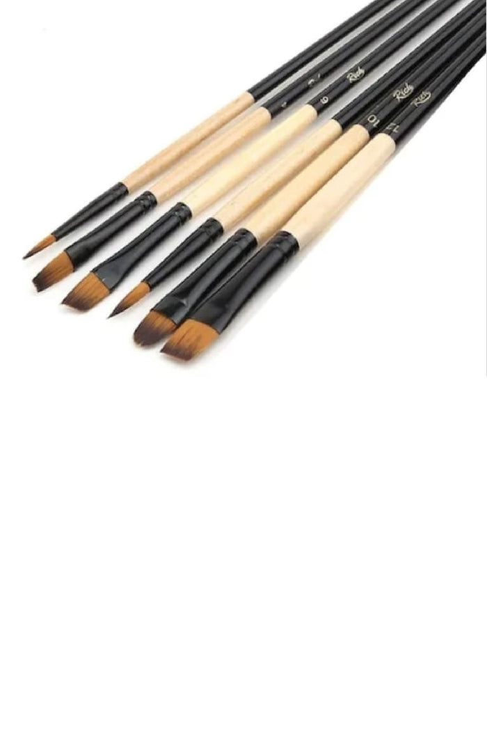 Rich Profesyonel 6'li Karma Fırça Seti Set 2 - Indirimsepeti