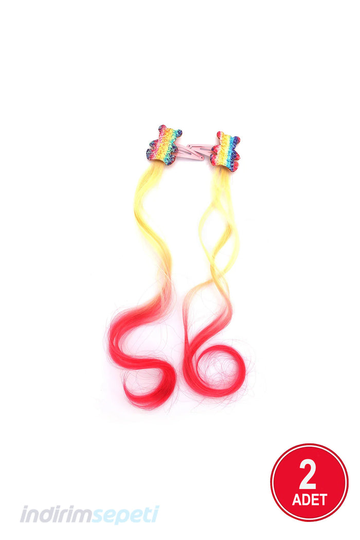 Çıtçıt Toka Çocuk Saç Klip Çocuk Yıldız Saç Aksesuar Firkete 40 cm 2 Adet - Indirimsepeti