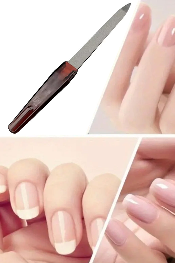 Çift Taraflı Manikür Şeridi için Manikür Pedikür Kuaför Tırnak Bakım Törpüsü - Indirimsepeti