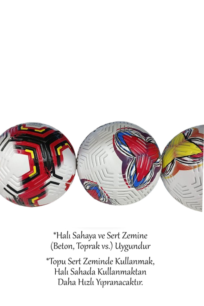 Futbol Topu 435 Gr Profesyonel Halı Saha Topu Dikişli Top Kaliteli Futbol Topu - Indirimsepeti