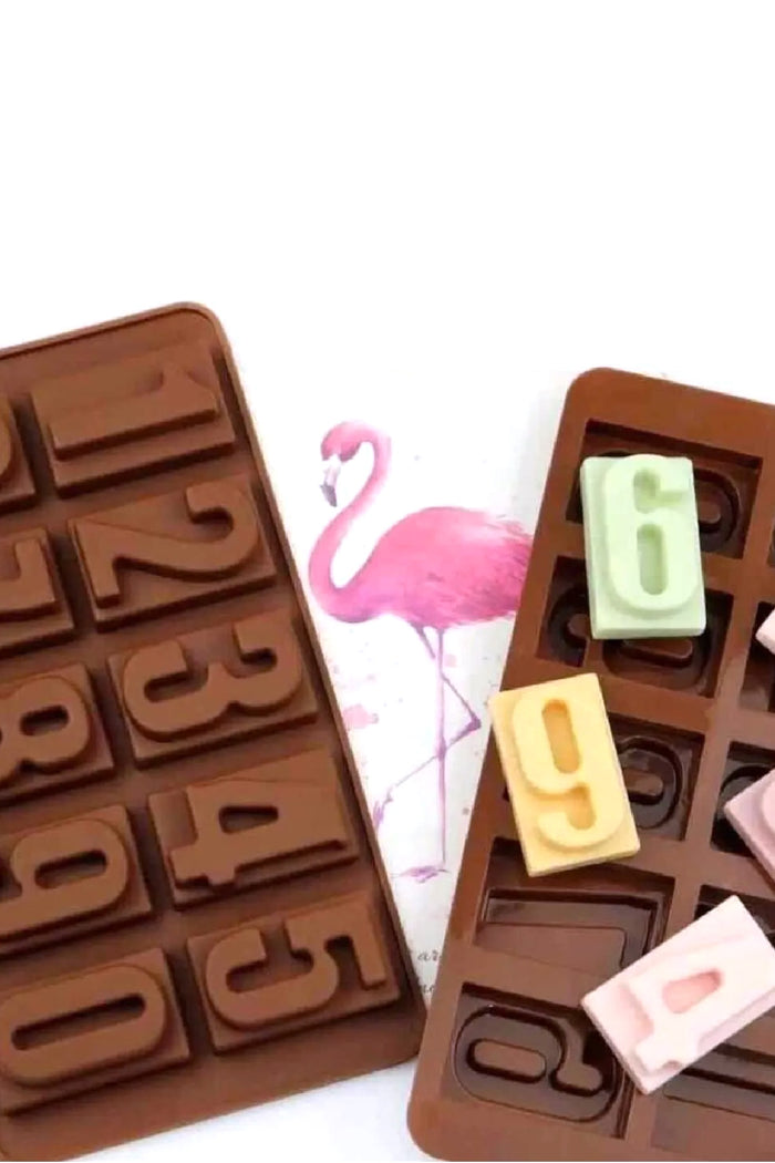 Çikolata Kalıbı Silikon Rakamlar 0-10 Desenli - Indirimsepeti