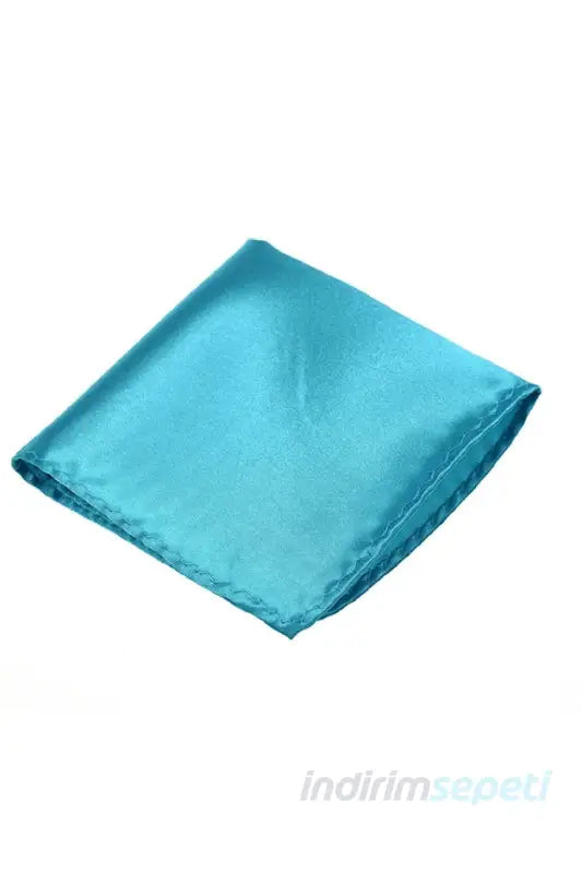 Fular Bandana Saten Kumaş Anma Etkinlik Kutlama Özel Dikim Turkuaz - Indirimsepeti
