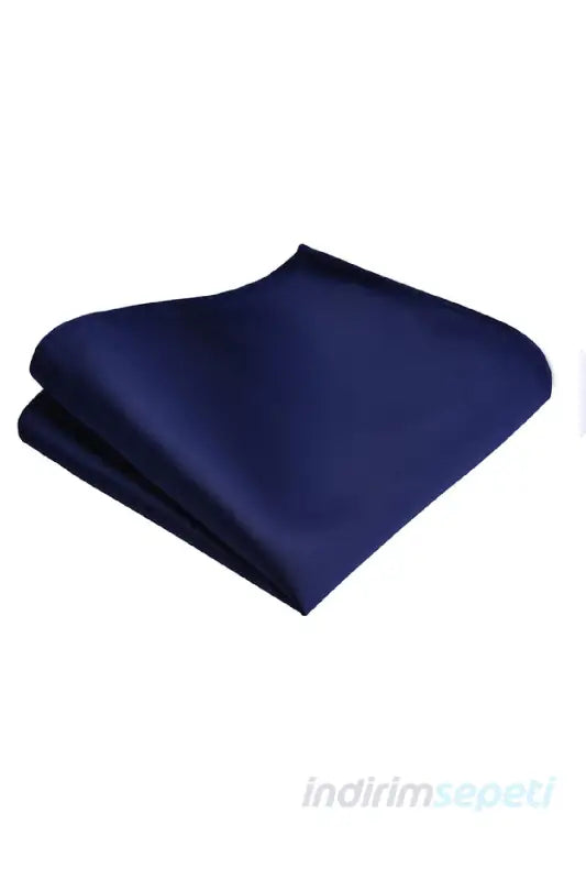 Lacivert Fular Bandana Saten Anma Etkinlik Lacivert - Indirimsepeti