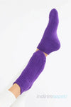 Kışlık Kadın Patik Yün ’lü Uyku Ve Gündelik Çorabı Soft Touch - Mor
