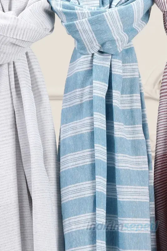 Peştemal Plaj Havlusu Banyo Havlusu 170x90 Çizgili Mavi - Indirimsepeti