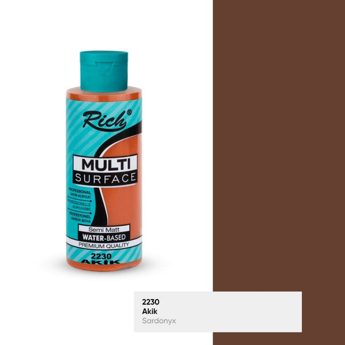 Rich Multi Surface 2230 AKİK Akrilik Boya 120cc - Indirimsepeti