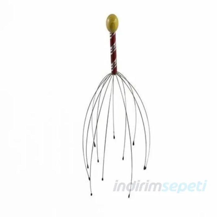 Yumuşak Uçlu Pratik Rahatlatıcı Kafa Kaşıma Teli ve Masaj Aleti - Indirimsepeti