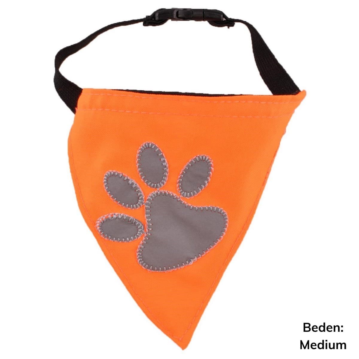 TrdStore® Kedi Köpek Fuları Gece Görüşlü Reflektör Kumaşlı Fosforlu Medium