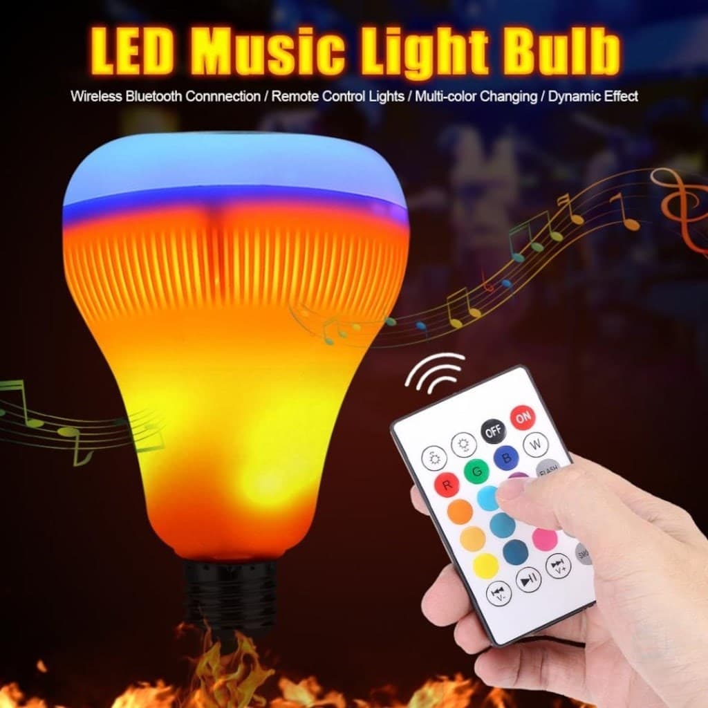 TrdStore® Kumandalı Bluetooth Hoparlör Ampul LD-37