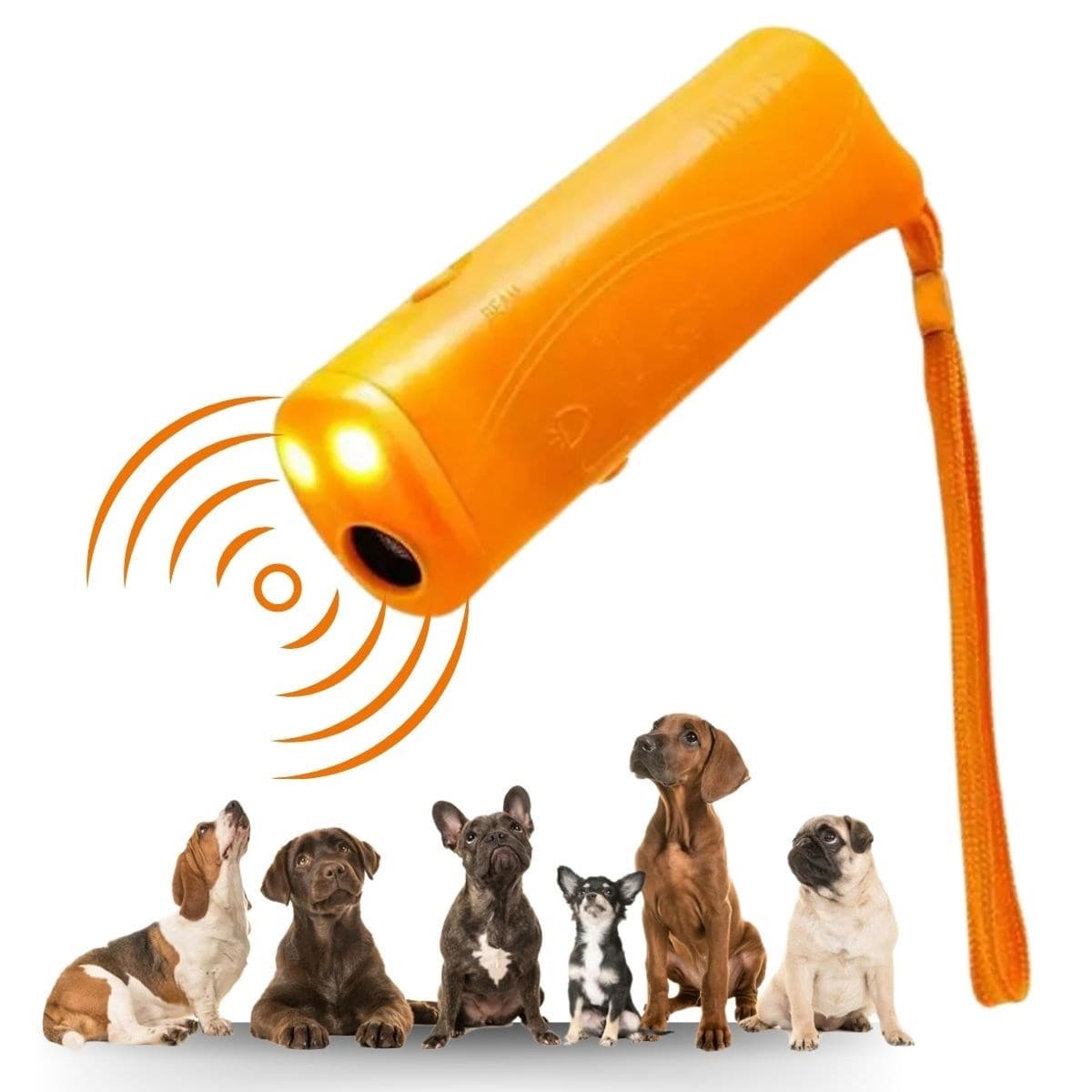 TrdStore® Ultrasonik Köpeksavar Köpek Kovucu Köpek Kornası Eğitim Cihazı