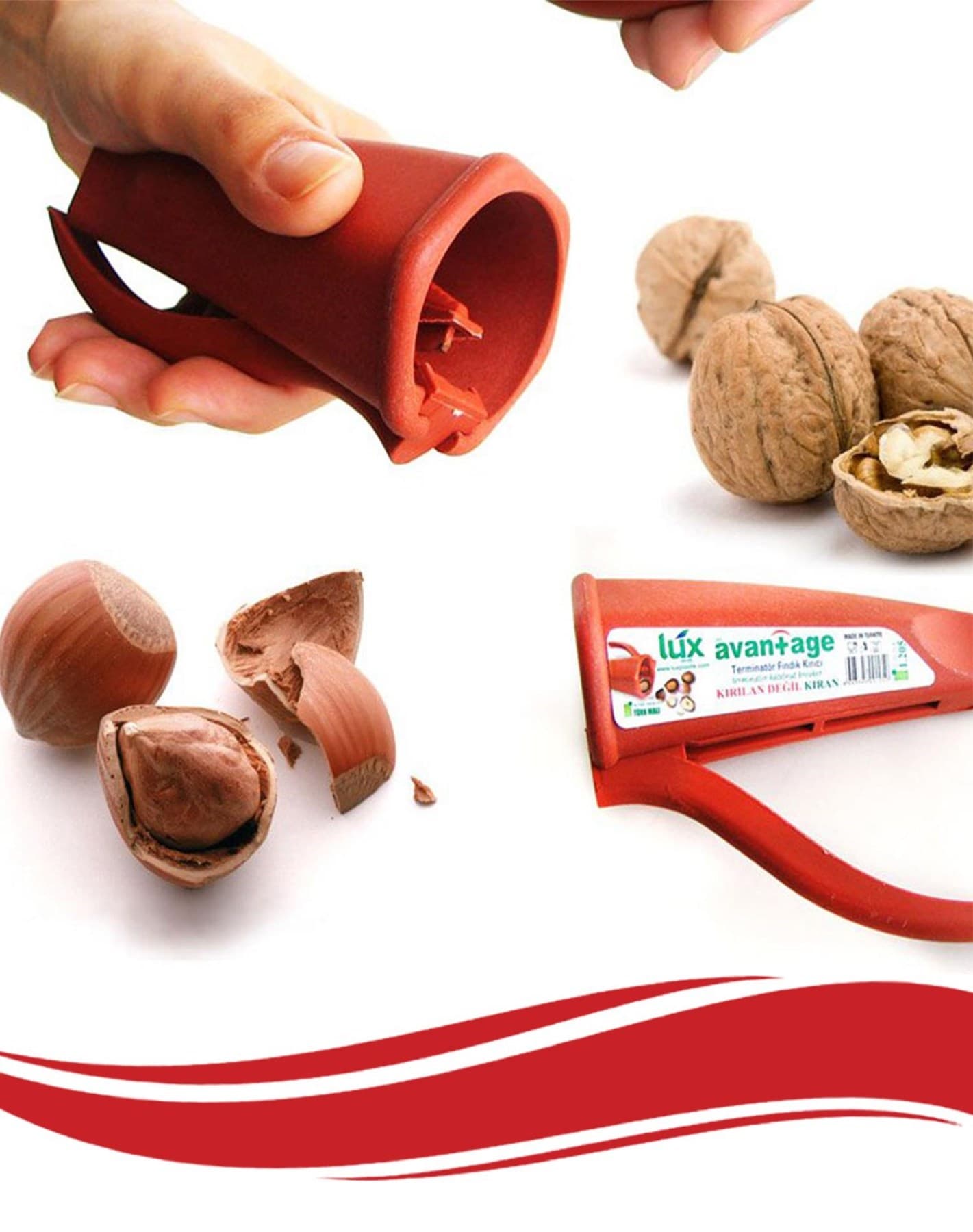TrdStore® Pratik Kolay Fındık Ceviz Badem Kıracağı Fındık Ceviz Kırma Aleti