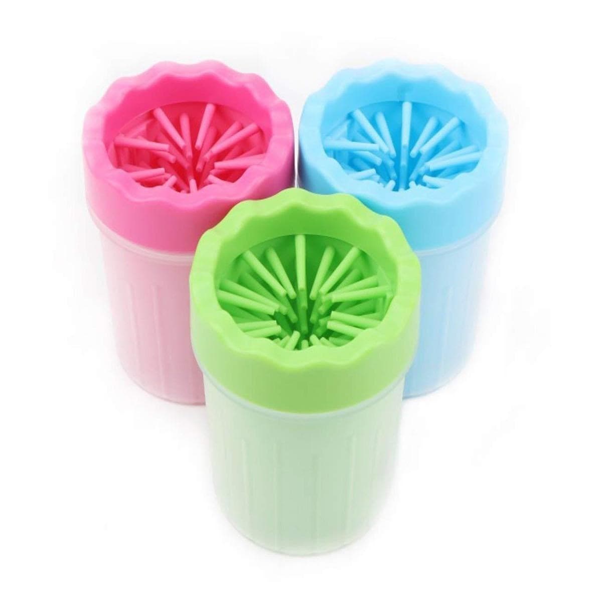 TrdStore® Silikon Jel Fırçalı Kedi Köpek Pati Ayak Yıkama Temizleme Kovası (Küçük) - Görsel 2
