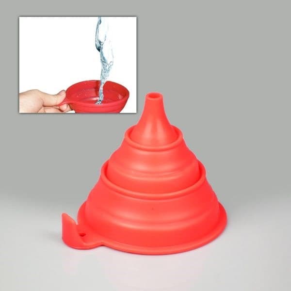 TrdStore® Silicone Folding Funnel Katlanır Huni