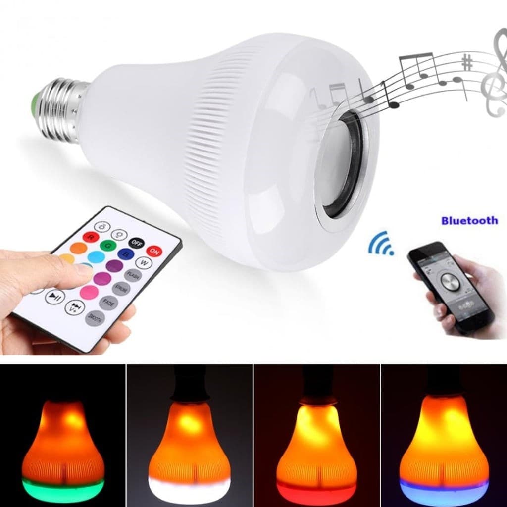 TrdStore® Kumandalı Bluetooth Hoparlör Ampul LD-37 - Görsel 2