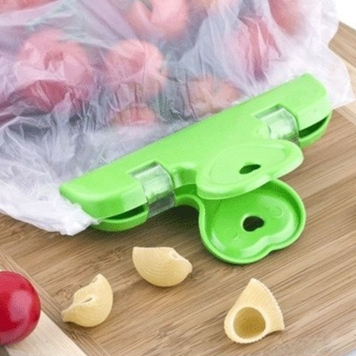 TrdStore® 2'li Pratik Torba Paket Ve Poşet Kapatıcı Kilitli Klips Mandal - Görsel 2