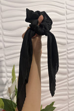 Simit Toka Piliseli Lastikli Saten Fular Saç Aksesuar Karışık Renk - Indirimsepeti