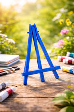 Mini Plastik Şövale 14,5 cm x 8 cm – Küçük Boy Resim Standı | Çocuklar İçin Masaüstü Şövale 1 Adet - indirimsepeti