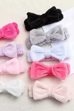 Polar Yüz ve Saç Bandı Makyaj Kafa Bandı Yıkama Spa Kafa Bandı Fiyonklu Açık Mavi - Indirimsepeti