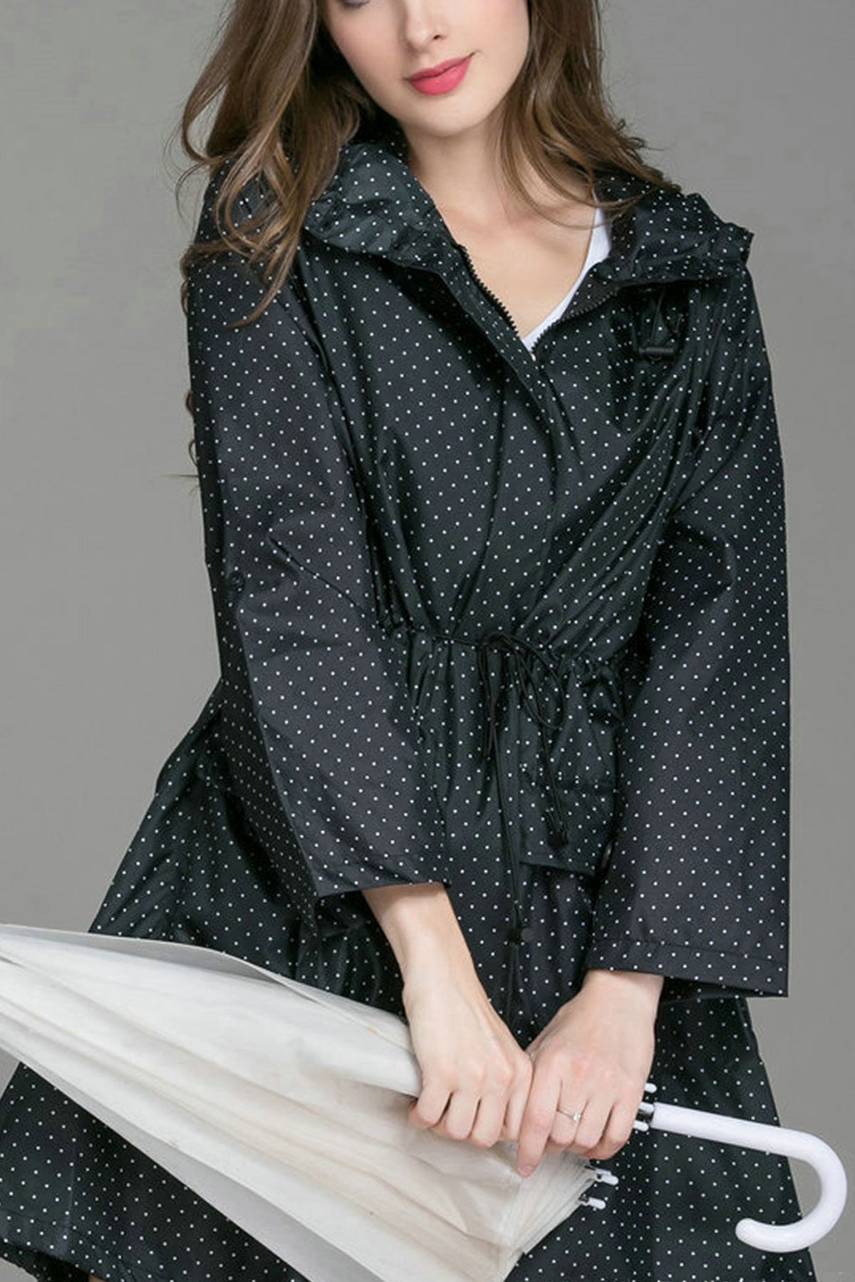 Şeffaf Şemsiye Unisex 8 Telli Baston Şemsiye - Indirimsepeti