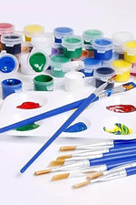 100’lü Akrilik Boya Fırçası Seti – 50 Düz, 50 Sivri Uçlu Naylon Kıllı, Yağlı Boya, Suluboya ve El İşi İçin Çok Amaçlı - Indirimsepeti