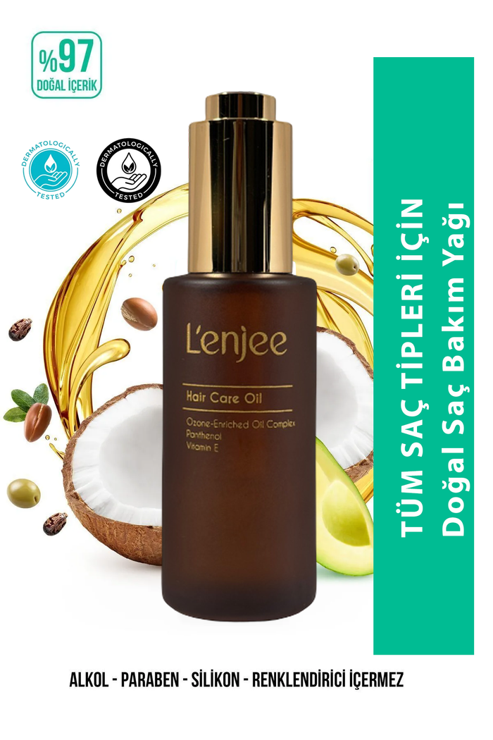 Saç Bakım Yağı Hair Care Oil (Ozonized Olive Oil) Değerli Yağlar Serisi Doğal Saç Bakım Yağı 50 Ml - Indirimsepeti