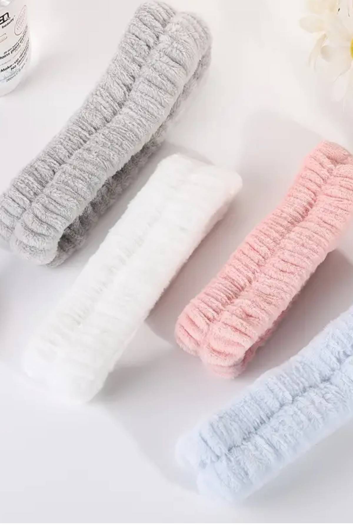 Polar Yüz ve Saç Bandı Makyaj Kafa Bandı Yıkama Spa Kafa Bandı Fiyoksuz Gri - Indirimsepeti