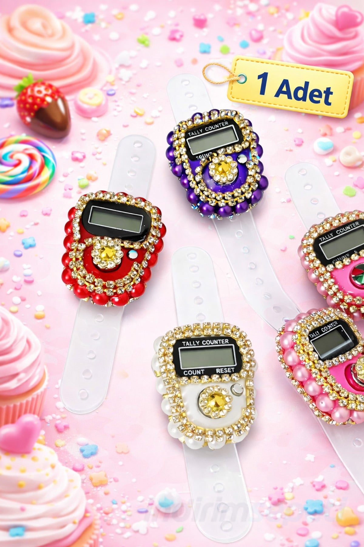 Özel Taşlı Zikirmatik – Hediyelik Mevlüt, Kur’an, Umre ve Hac Zikir Sayacı (1 Adet)