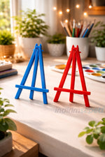Mini Plastik Şövale 14,5 cm x 8 cm – Küçük Boy Resim Standı | Çocuklar İçin Masaüstü Şövale 1 Adet - indirimsepeti