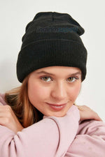 Bere Triko Örme Bay Bayan Katlamalı Sonbahar Kış Basic Siyah,Beyaz,Gri 3'lü Set - Indirimsepeti