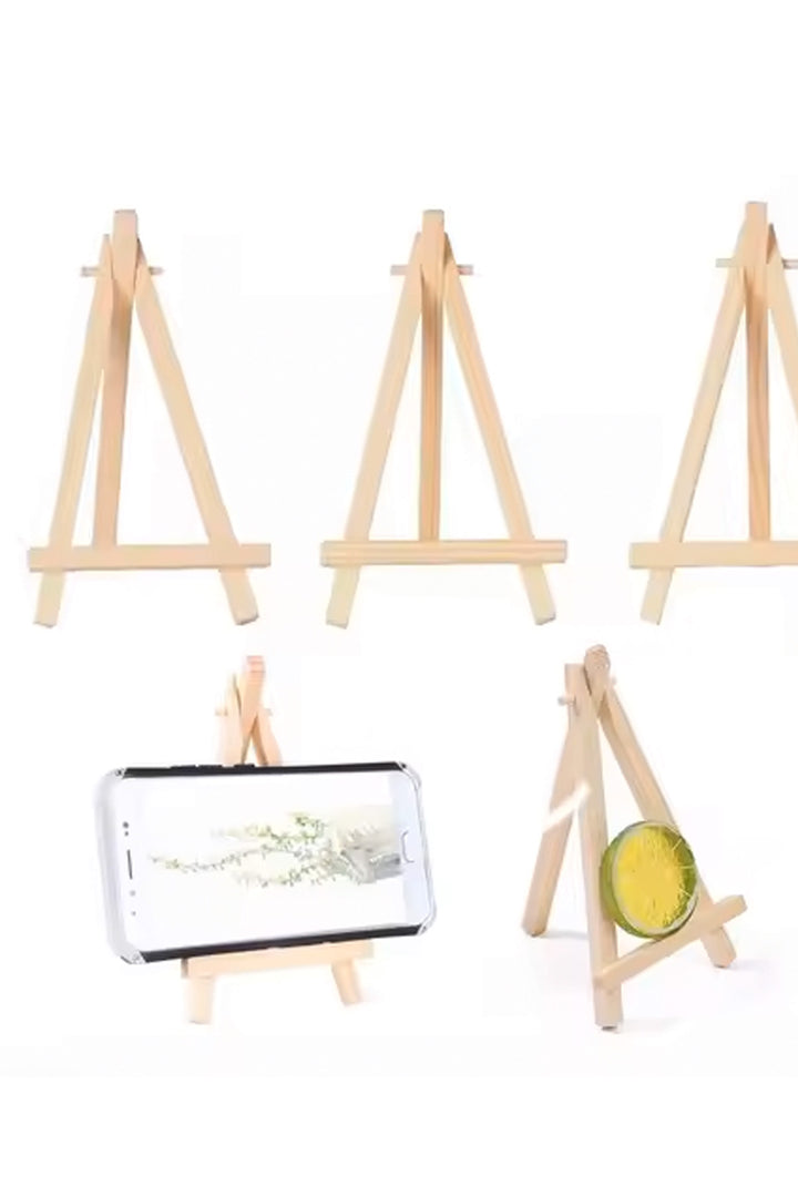 Mini Masaüstü Şövale 15 cm Ahşap,üç Ayaklı,resim Şövalesi,ressam Sanatsal Malzeme - Indirimsepeti