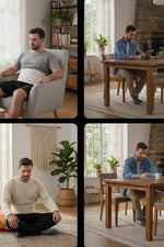 Yün Korse %100 Angora Giydirmeli ince Unisex Bel Korsesi – Isı Tutucu, Lastik Geçmeli Bel Destekleyici