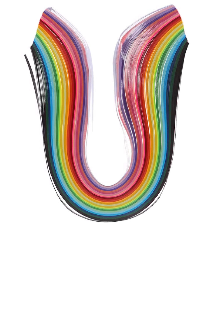 Quiling Seti Kağıt Katlama, Kıvırma Sanatı ince 0,5cm/42 cm Eko 1 Paket - Indirimsepeti