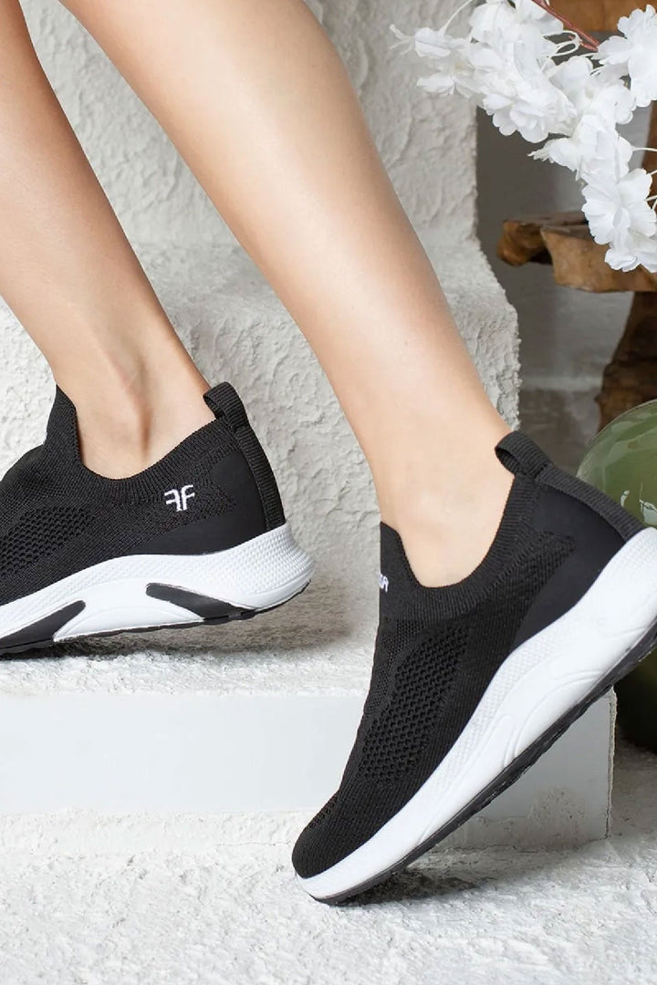Günlük Sneaker Slip on Nefes Alabilen Hafif Yürüyüş Bağcıksız Esnek Spor Ayakkabı - Indirimsepeti