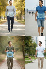 Yün Korse %100 Angora Giydirmeli ince Unisex Bel Korsesi – Isı Tutucu, Lastik Geçmeli Bel Destekleyici